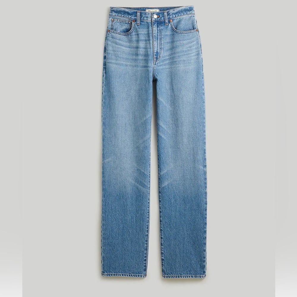 Madewell womens baggy straight jean